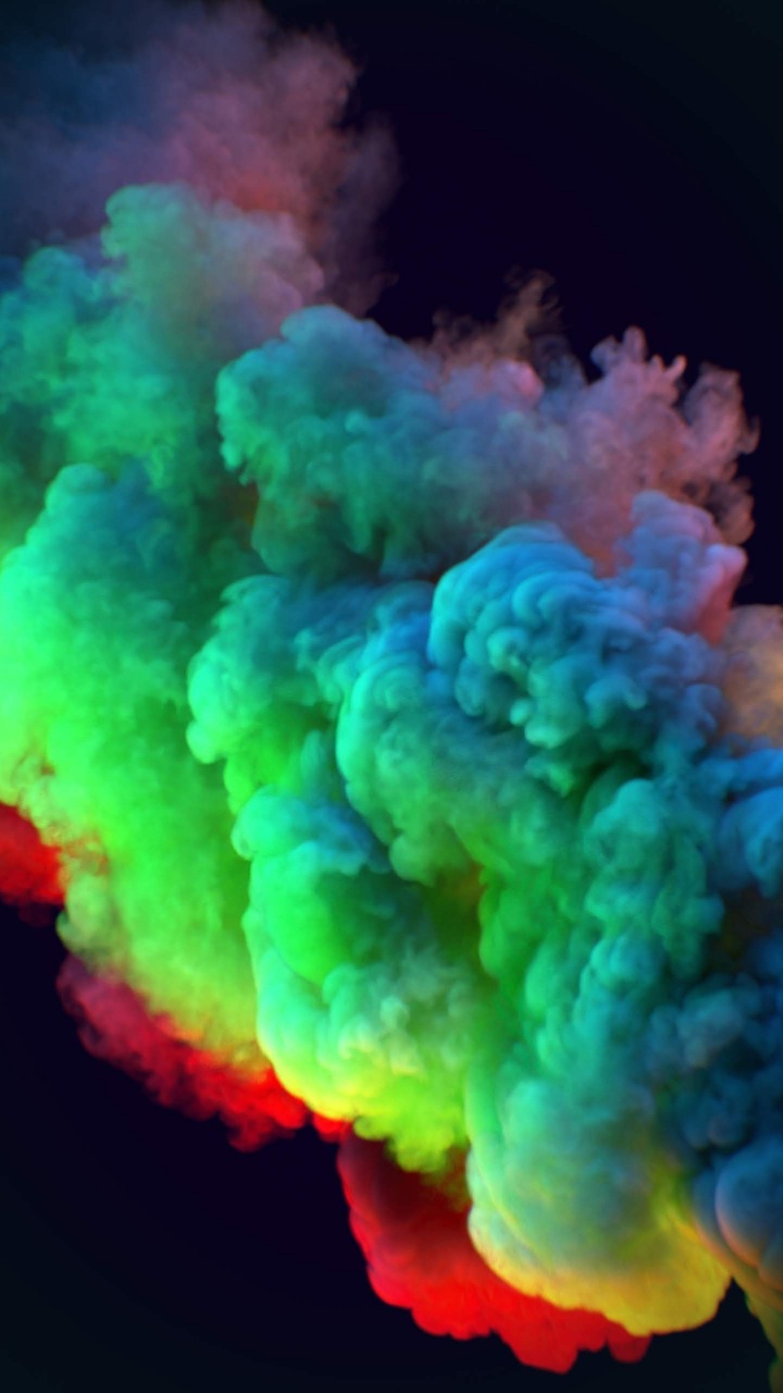 Обои Razer, Razer Phone 2, Razer Phone, красочность, Аква в разрешении 720x1280