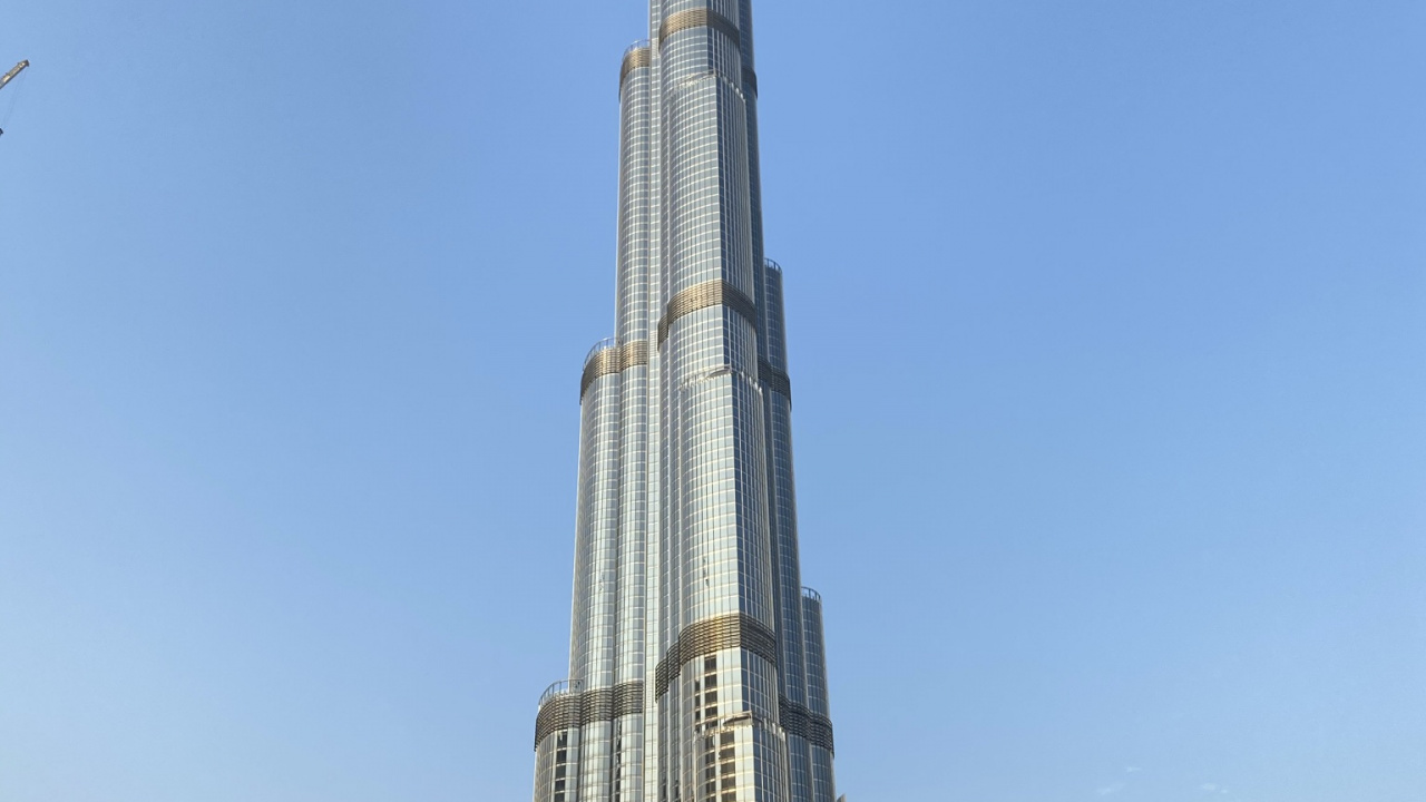 Обои Дубай, Бурдж Халифа, небоскреб, Загреб, дневное время в разрешении 1280x720