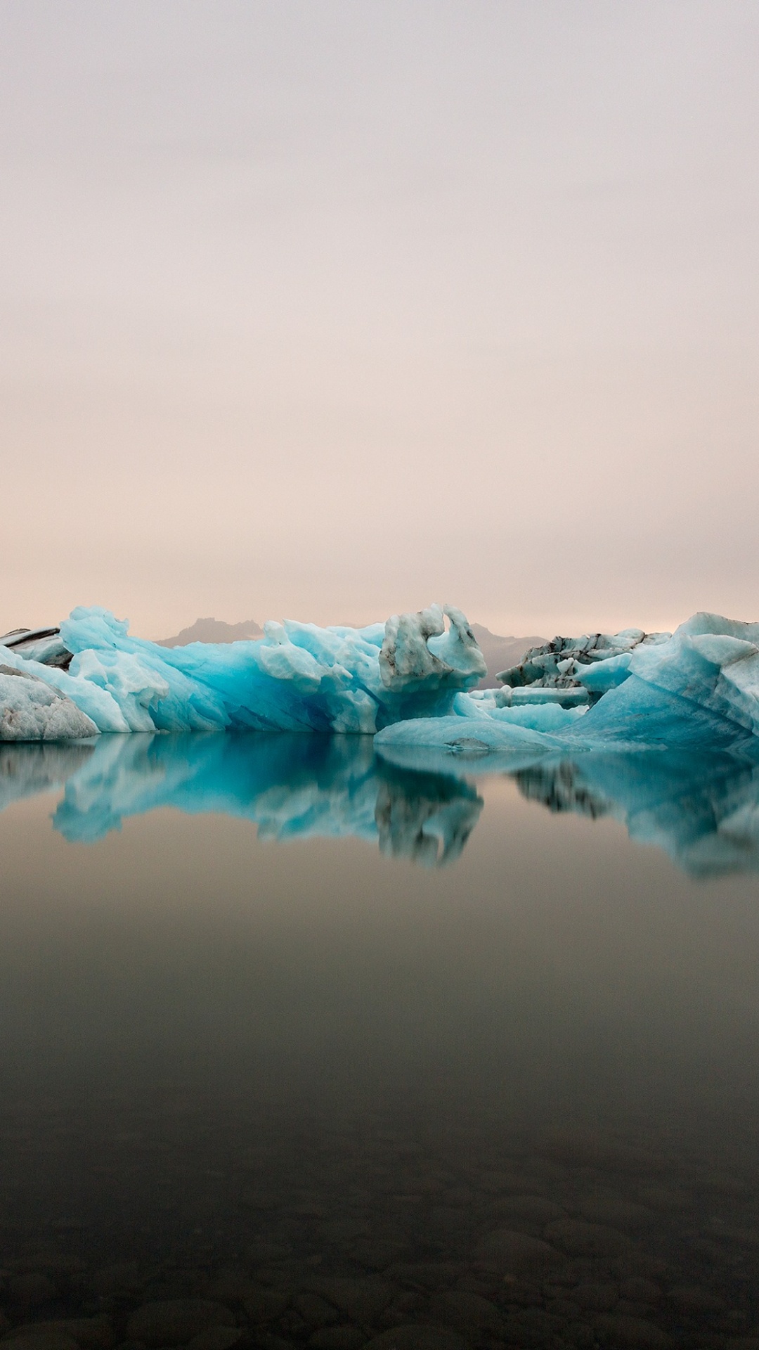 Обои вода, айсберг, ледник, лед, морской лед в разрешении 1080x1920
