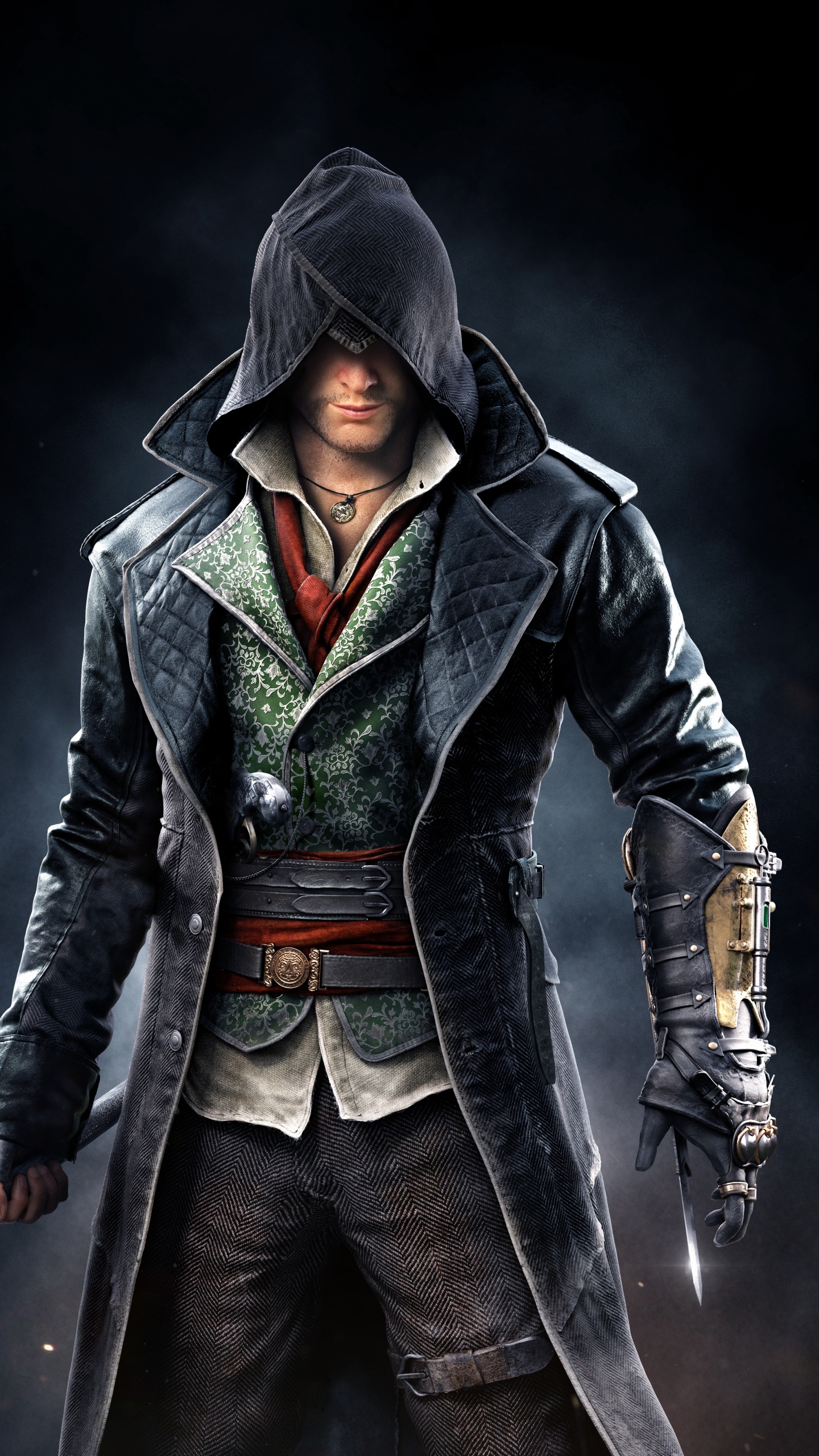 Обои Assassins Creed Odyssey, assassins creed unity, женщина воин, Эцио Аудиторе, иллюстрация в разрешении 1440x2560