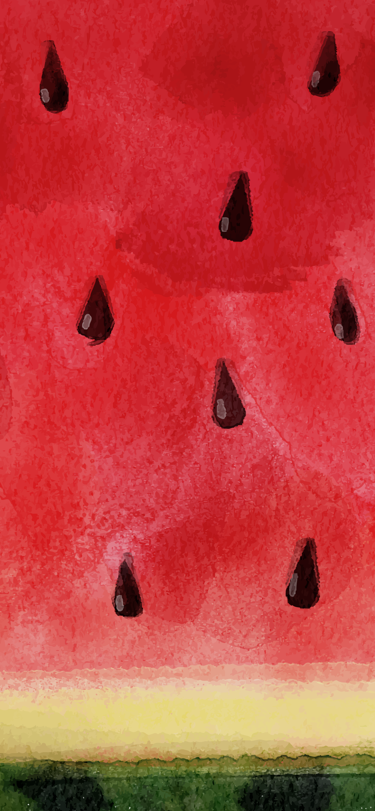 Обои арбуз, арбузный телефон, Арбуз обыкновенный, природа, синий в разрешении 1242x2688