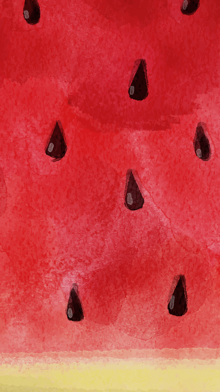 Обои арбуз, арбузный телефон, Арбуз обыкновенный, природа, синий в разрешении 750x1334