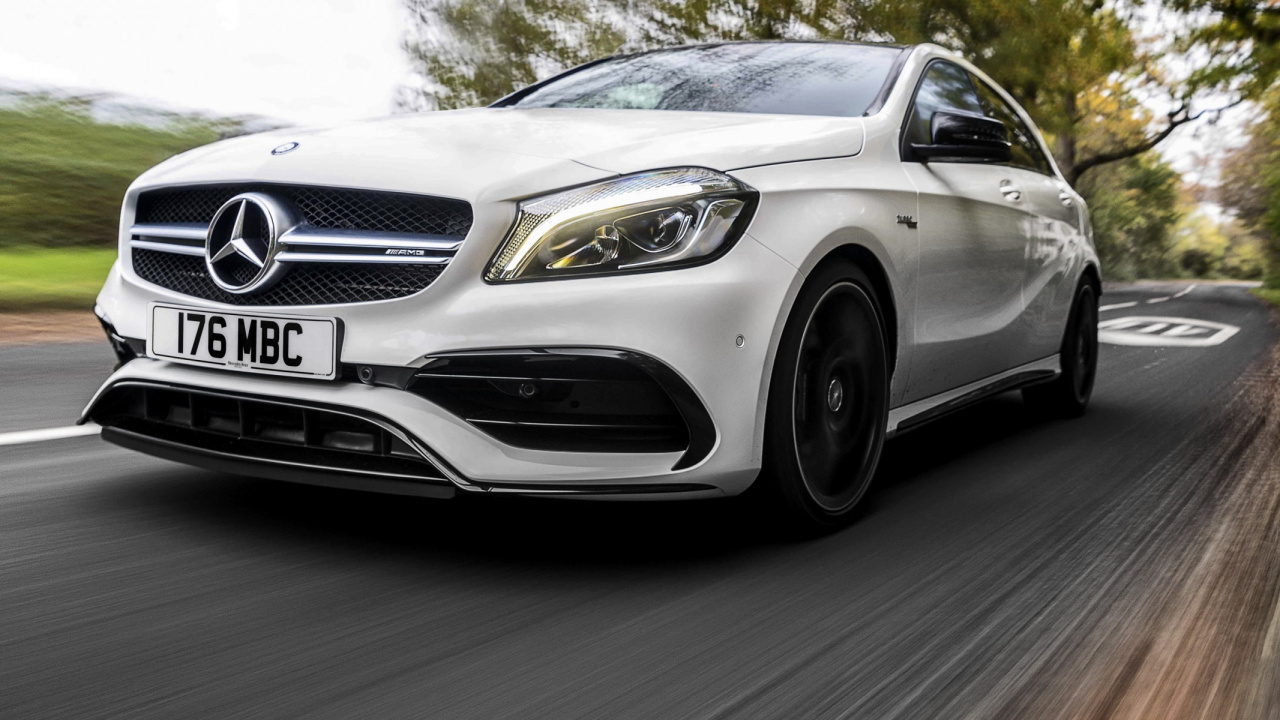 Обои авто, Мерседес-Бенц Вт 176, семейный автомобиль, Литые диски, Mercedes-Benz CL-Class в разрешении 1280x720