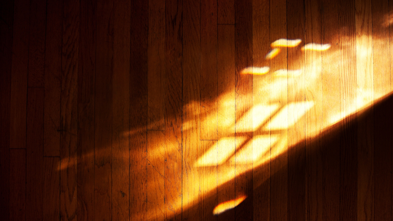 Обои тепло, свет, освещение, твердая древесина, деревянный в разрешении 1280x720