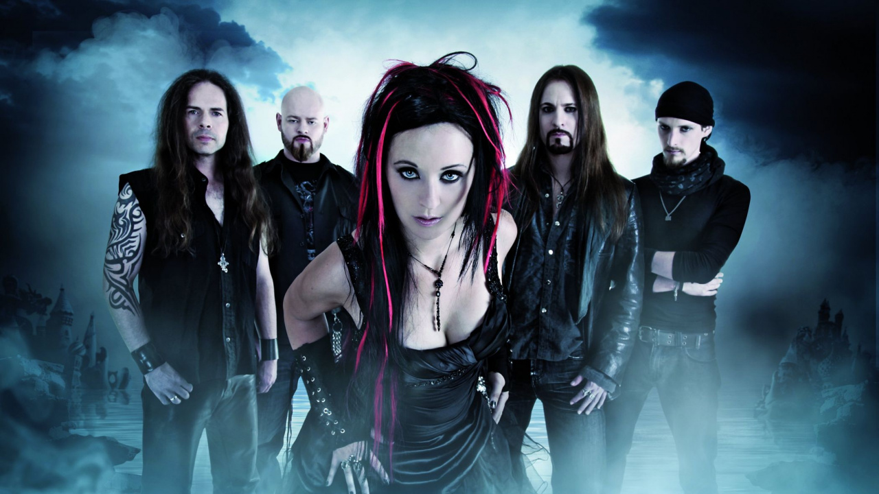 Обои Мануэла Kraller, Марко Хойбаума, Группы xandria, Neverworlds Конца, Симфоник-метал в разрешении 1280x720