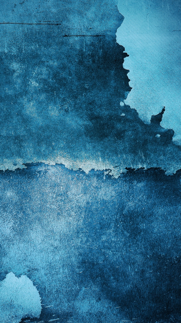 Обои синий, вода, бирюза, синий цвет, цифровое искусство в разрешении 720x1280