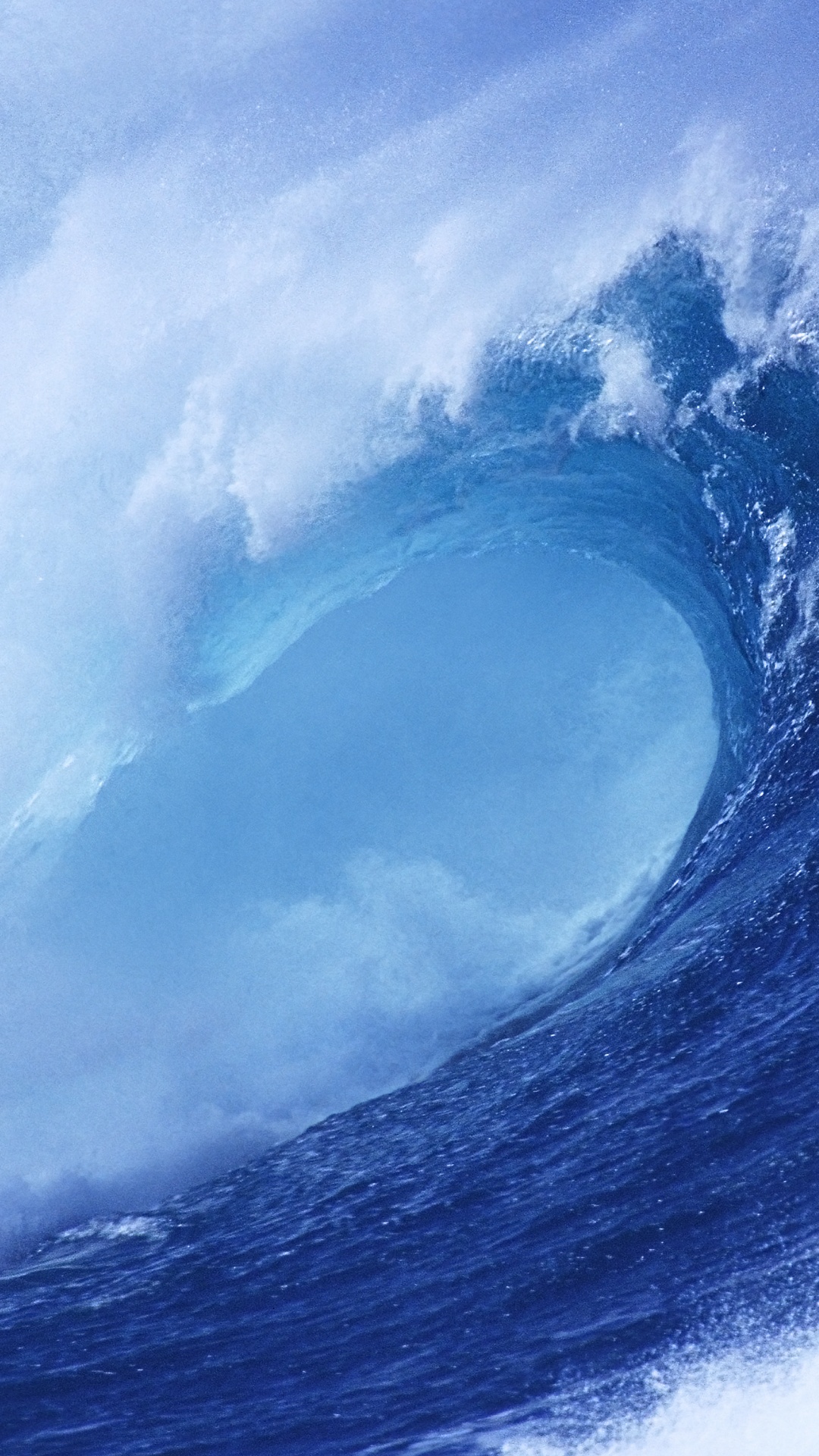 Обои ios, iOS 7, яблоко, вода, глаз в разрешении 1080x1920