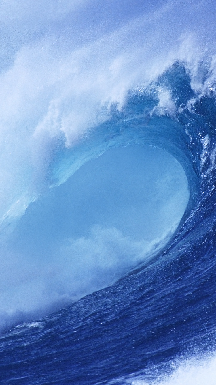 Обои ios, iOS 7, яблоко, вода, глаз в разрешении 750x1334