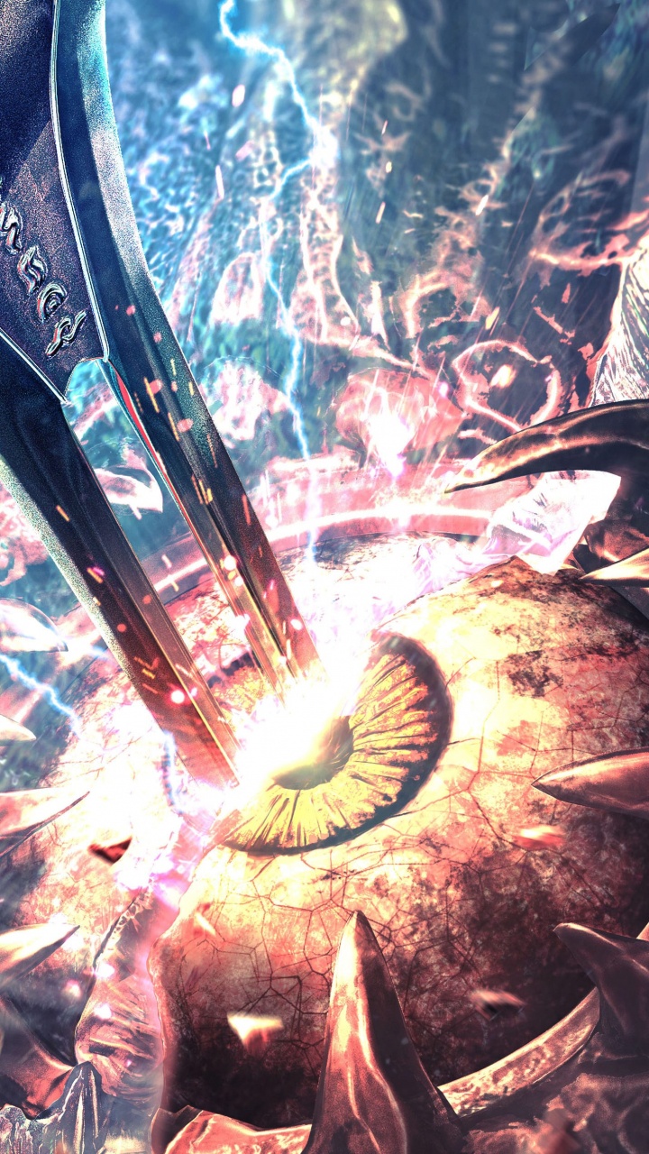 Обои В SoulCalibur ви, файтинг, playstation 4, бандай намко развлечения, дракон в разрешении 720x1280