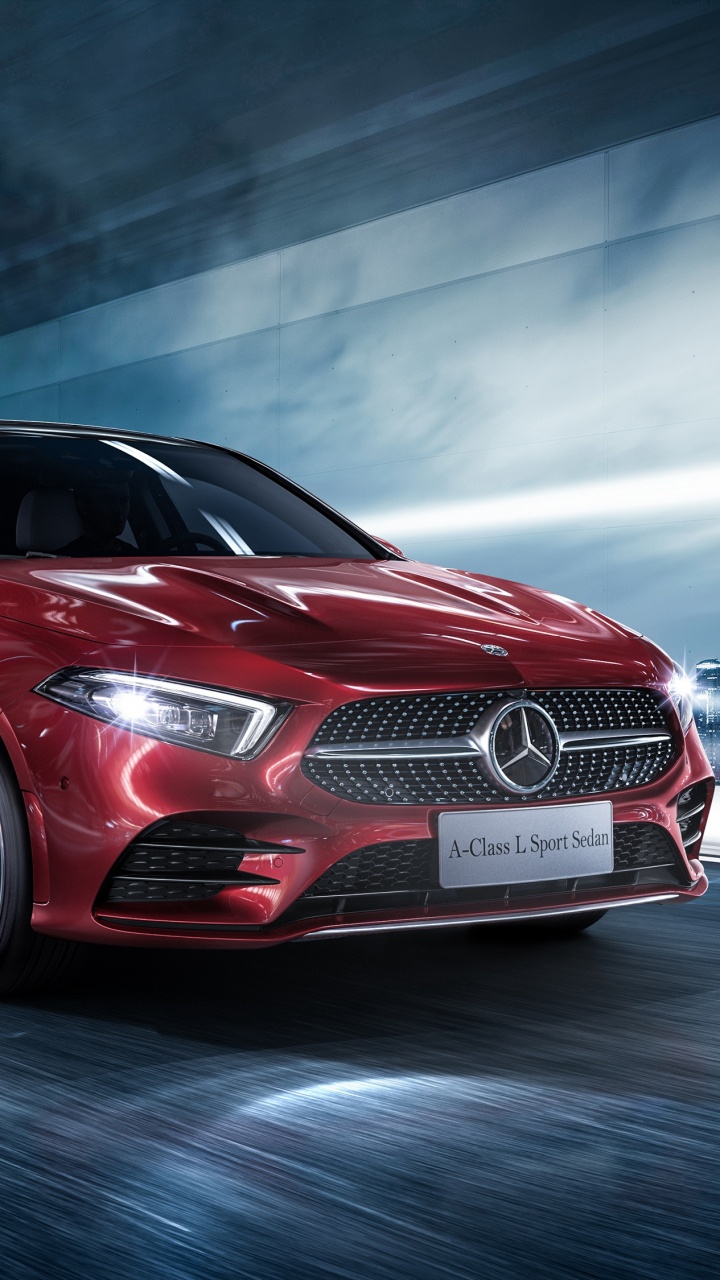 Обои авто, седан, спорткар, семейный автомобиль, mercedes benz в разрешении 720x1280