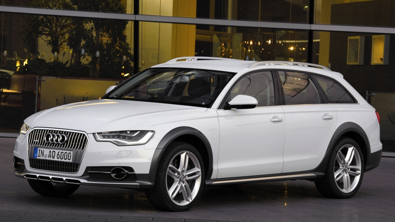 Обои авто, audi, Audi Allroad, audi a4 allroad quattro, семейный автомобиль в разрешении 1280x720