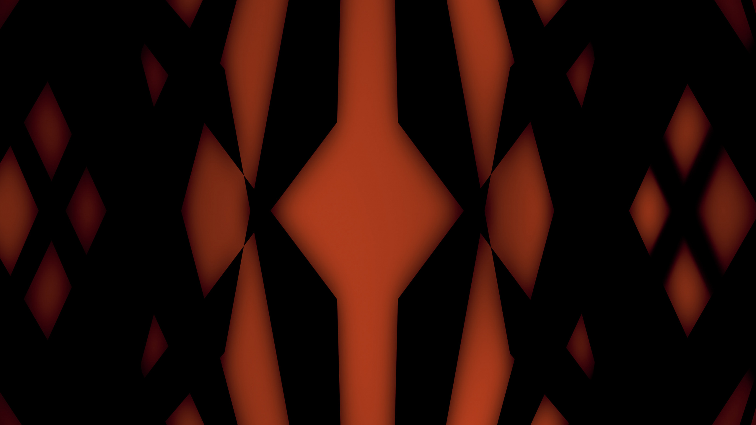 Обои симметрия, свет, физика, коричневый цвет, черный в разрешении 2560x1440