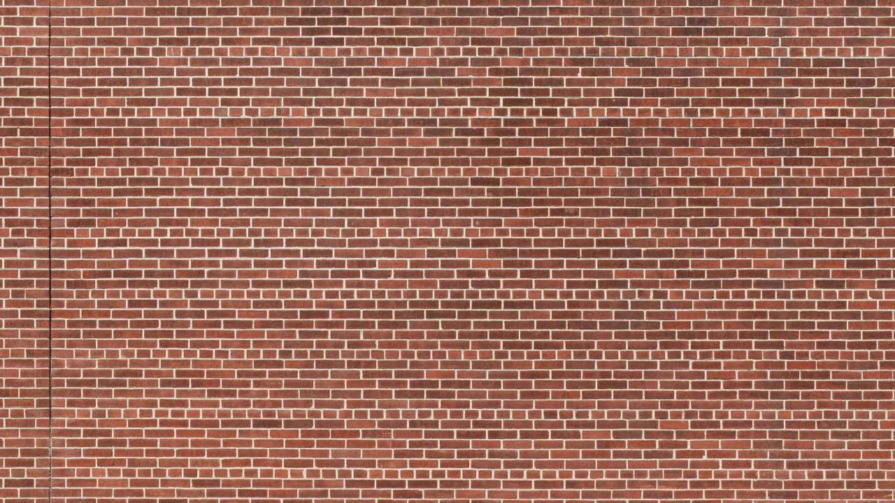 Обои кирпичная кладка, морилка, стена, кирпич, бумага в разрешении 1280x720