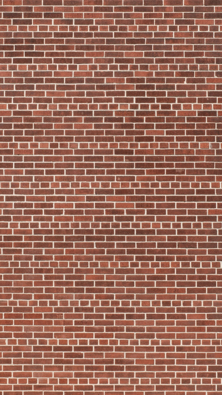 Обои кирпичная кладка, морилка, стена, кирпич, бумага в разрешении 720x1280