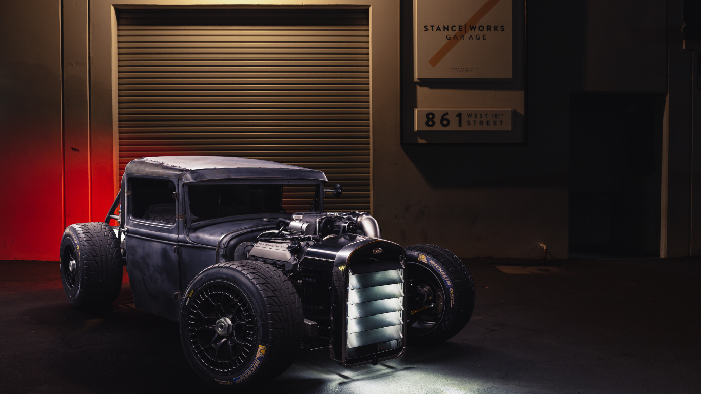 Обои Модель Форд, авто, ford, старинная машина, Классика в разрешении 1366x768