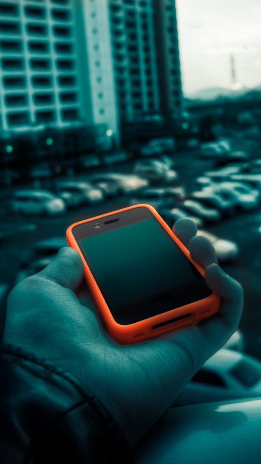 Обои гаджет, технологии, электроника, бирюза, электронное устройство в разрешении 1080x1920