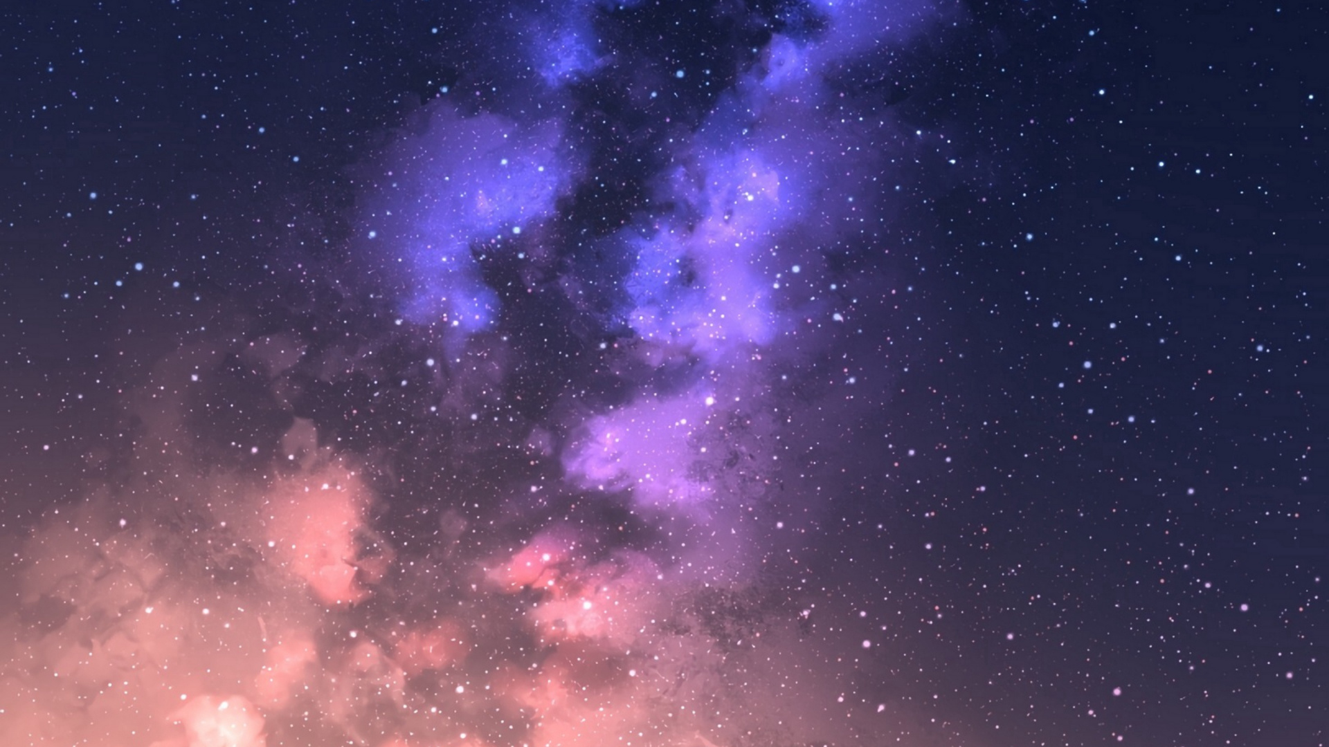 Обои ночное небо, звезда, Аврора, атмосфера, астрономический объект в разрешении 1920x1080