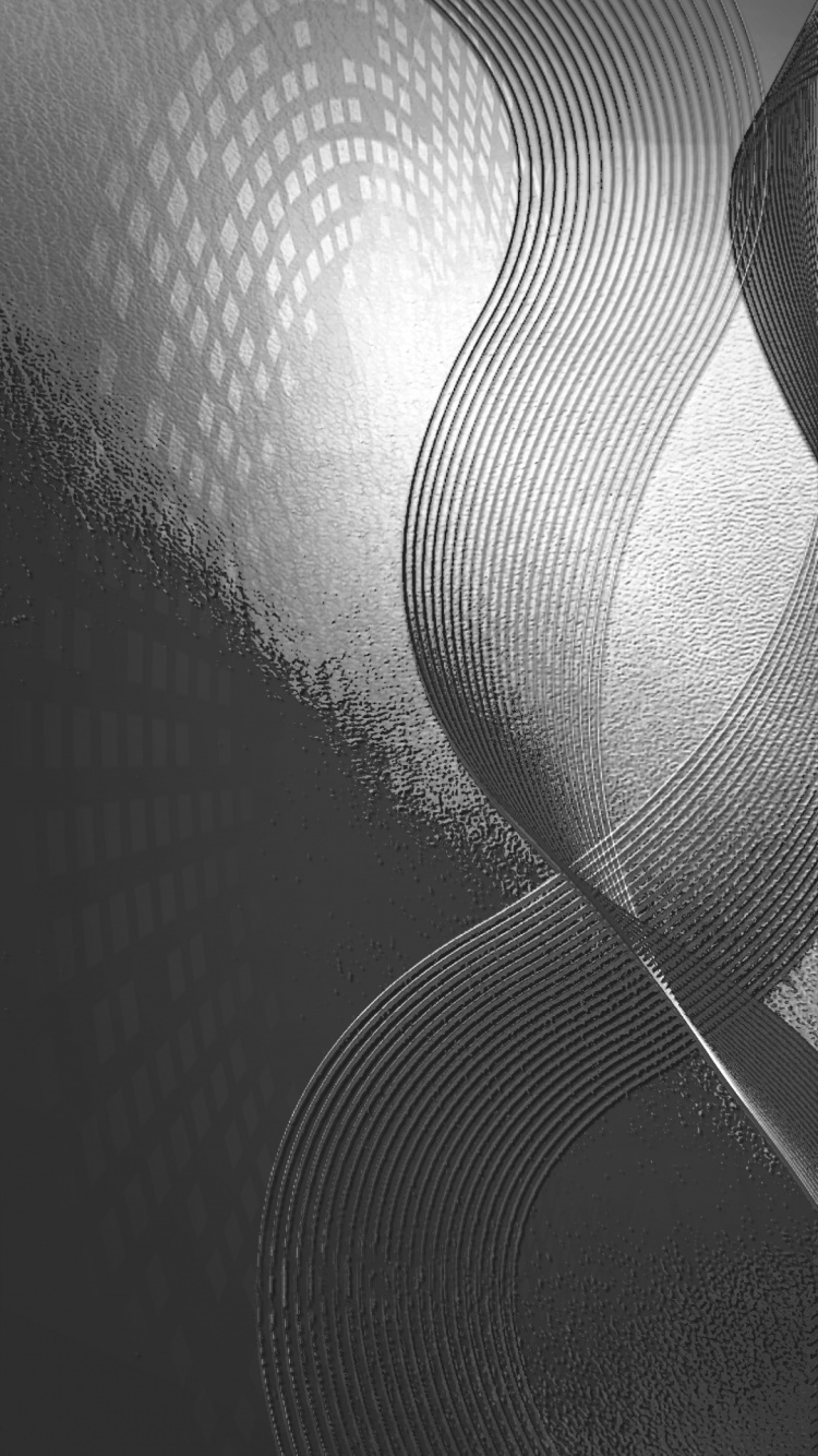 Обои черный и белый, узор, монохромный, стиль, серый цвет в разрешении 750x1334