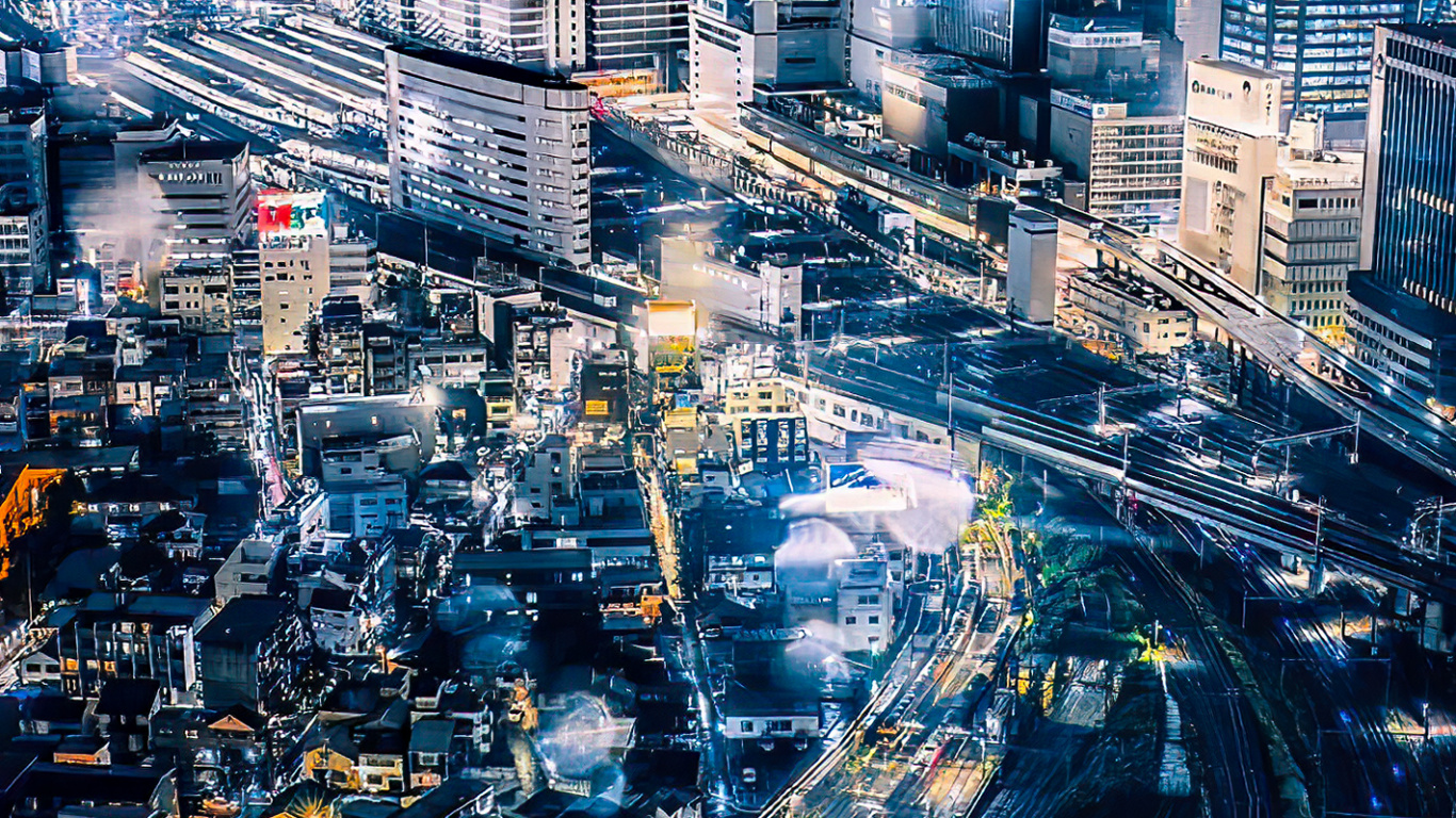 Обои городской пейзаж, небоскреб, здание, дневное время, мир в разрешении 1366x768