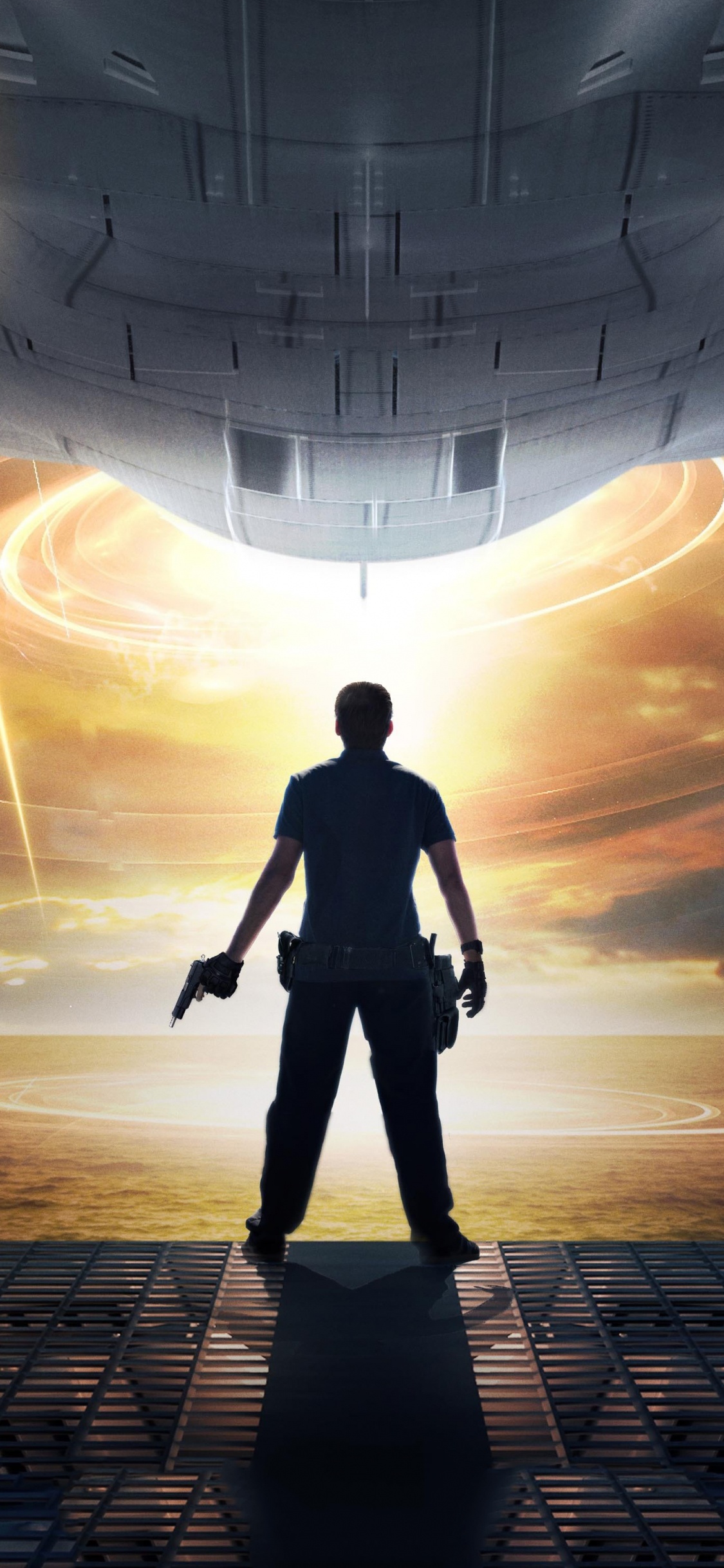 Обои Цифровой композитинг, вымышленный персонаж, иллюстрация, приключения, Супермен в разрешении 1125x2436