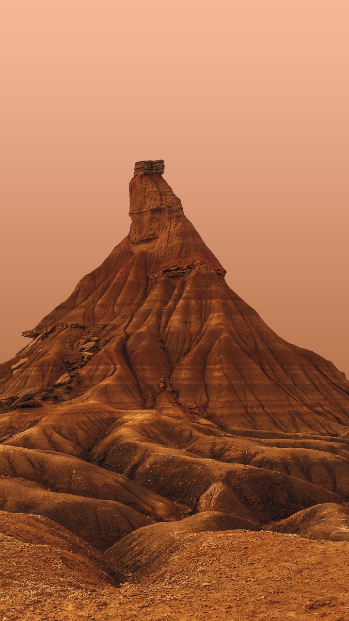 Обои Барденас-Реалес, горный рельеф, окружающая среда, рок, бьютт в разрешении 720x1280