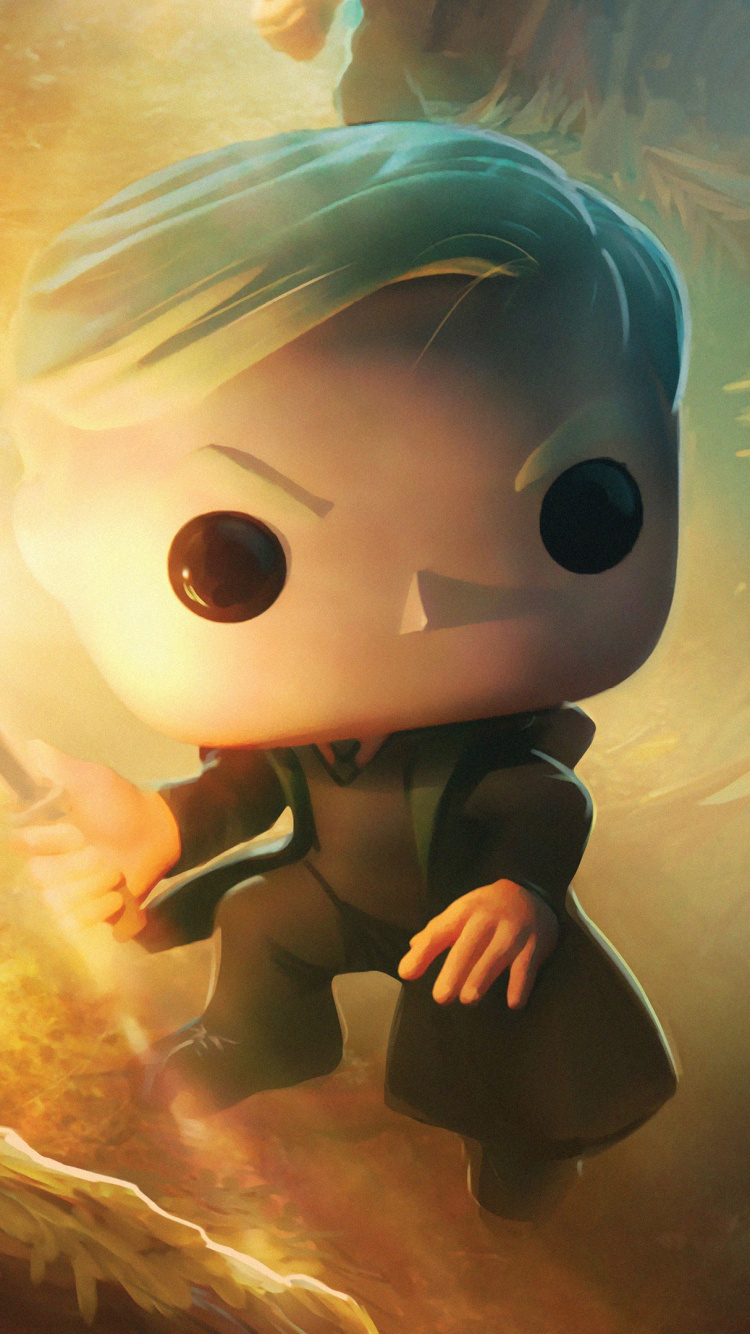 Обои Гарри Поттер, мультфильм, Люди в природе, арт, Счастлив в разрешении 750x1334