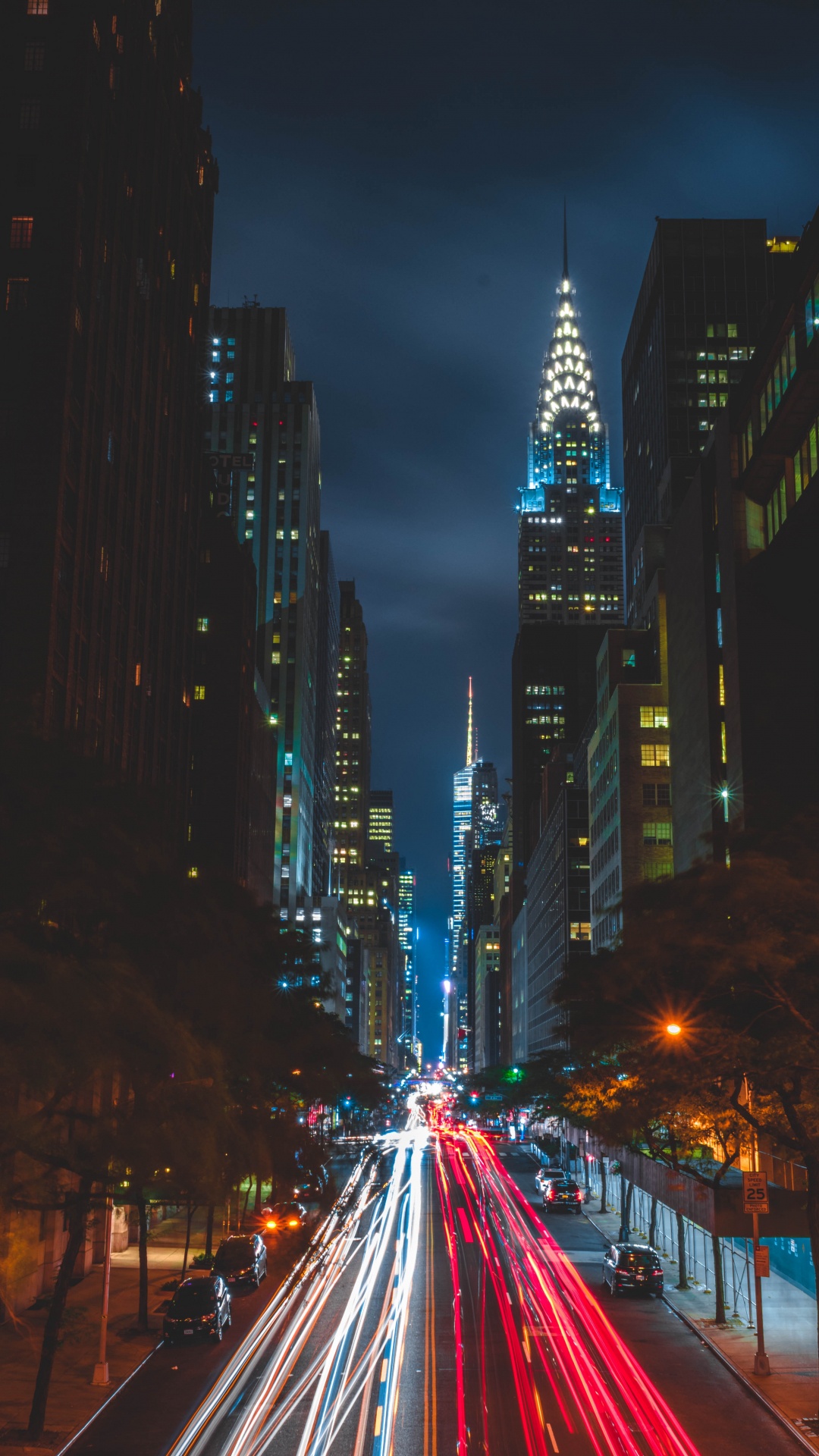 Обои метрополия, городской район, город, городской пейзаж, ночь в разрешении 1080x1920