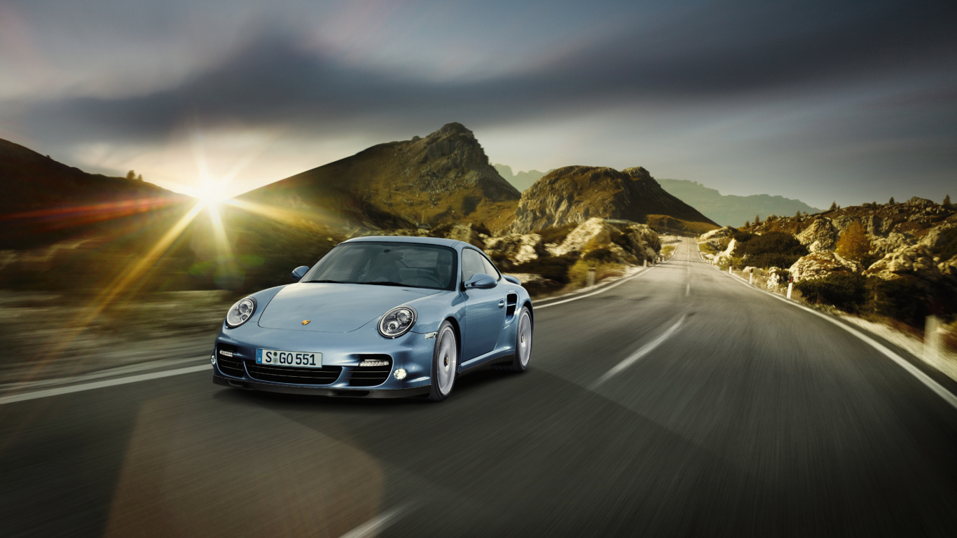 Обои Порше 911 турбо s 2011, porsche 930, Порше, авто, 2011 Порше 911 Турбо S в разрешении 1366x768