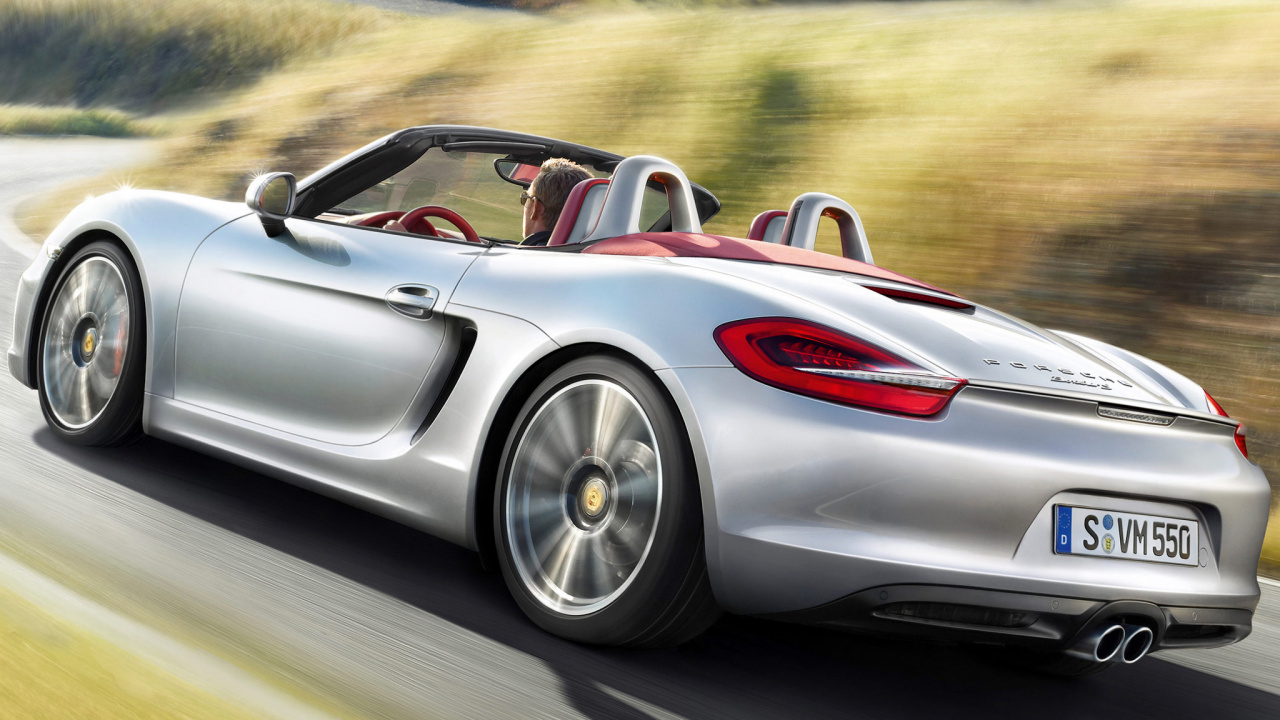 Обои Порше, спорткар, авто, Кабриолет, автомобиля Порше бокстер в разрешении 1280x720