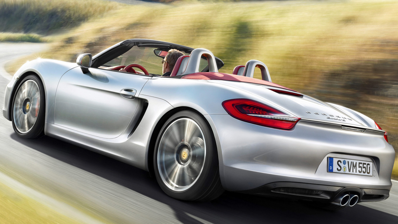 Обои Порше, спорткар, авто, Кабриолет, автомобиля Порше бокстер в разрешении 1366x768