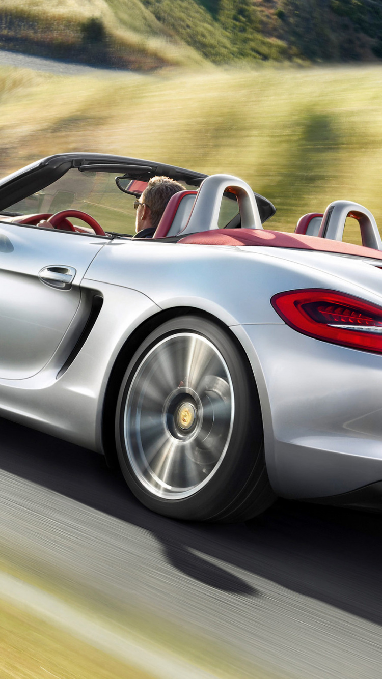 Обои Порше, спорткар, авто, Кабриолет, автомобиля Порше бокстер в разрешении 750x1334