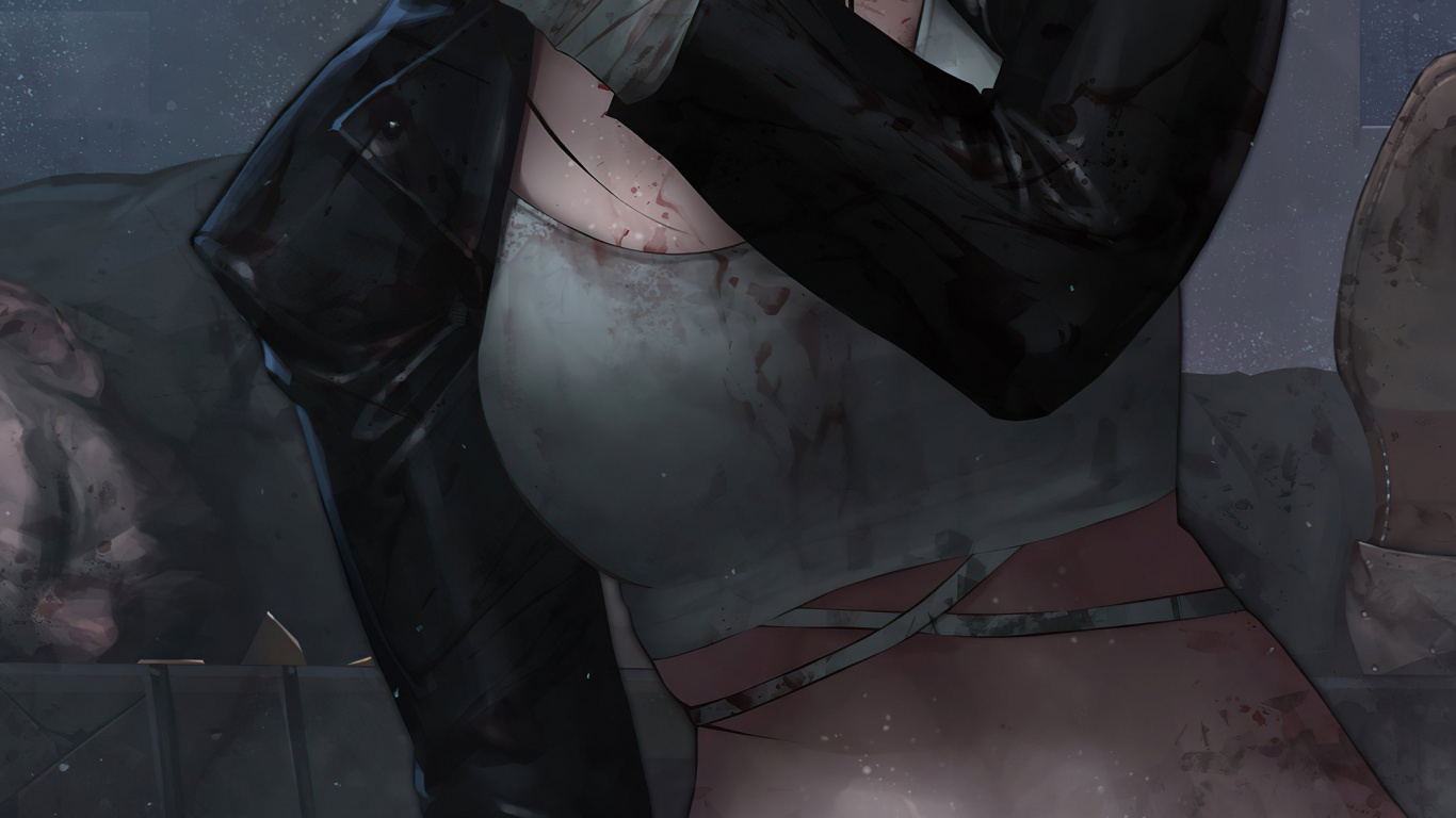 Обои Джихён Ли x 23, Люди Икс Последняя Битва, Х-23, Росомаха, Псайлок в разрешении 1366x768