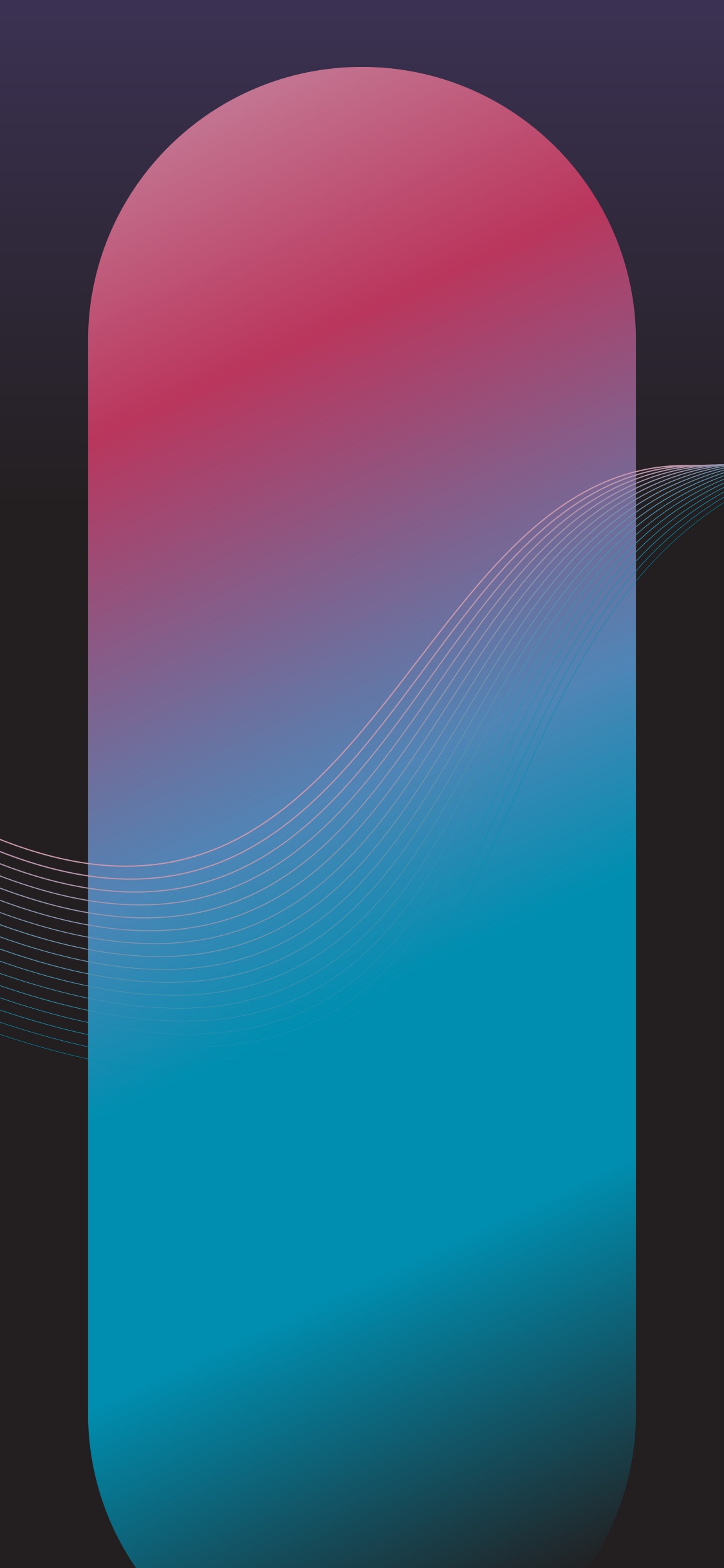 Обои круг, красочность, лазурный, пурпур, прямоугольник в разрешении 1125x2436