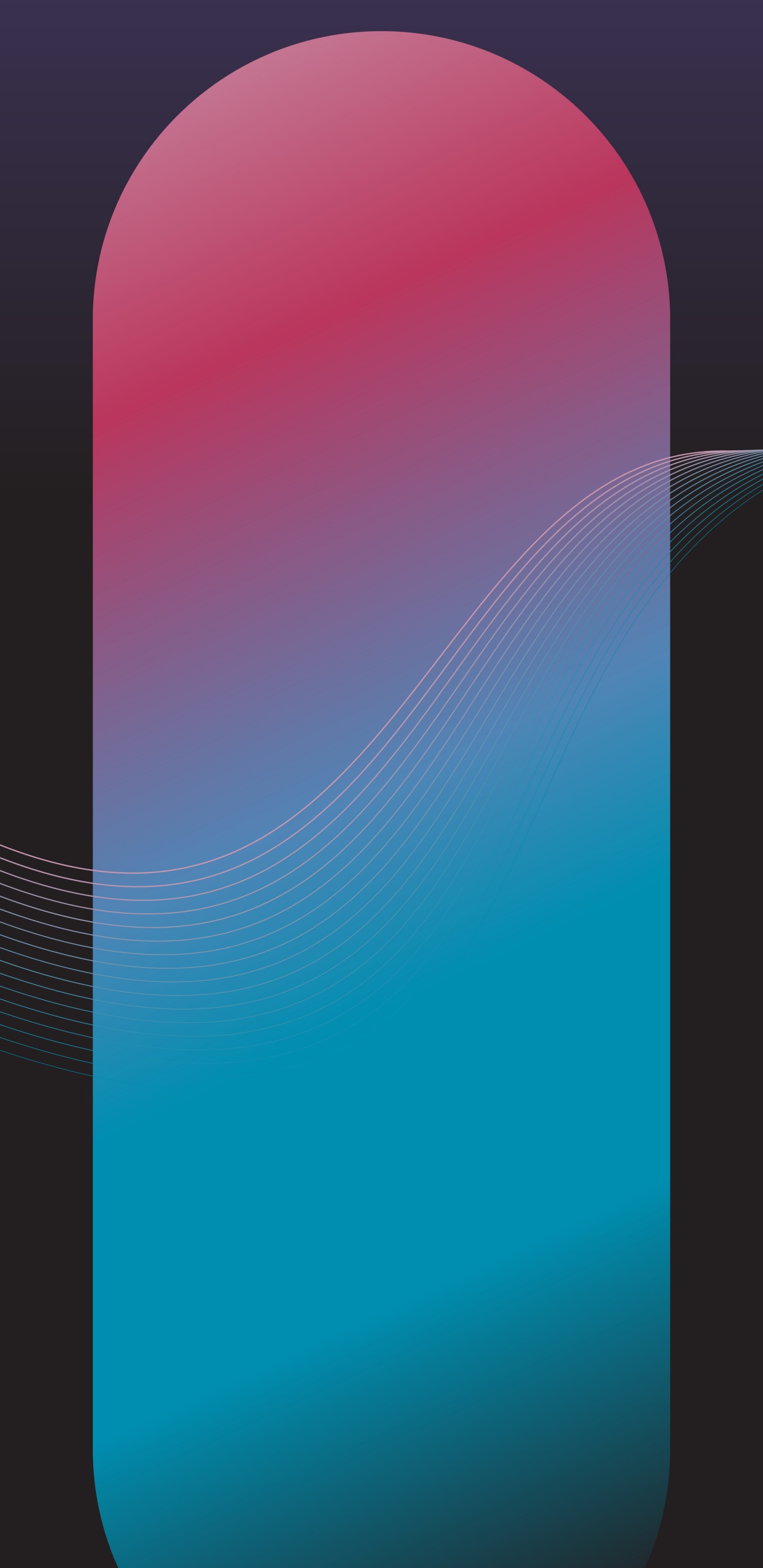 Обои круг, красочность, лазурный, пурпур, прямоугольник в разрешении 1440x2960