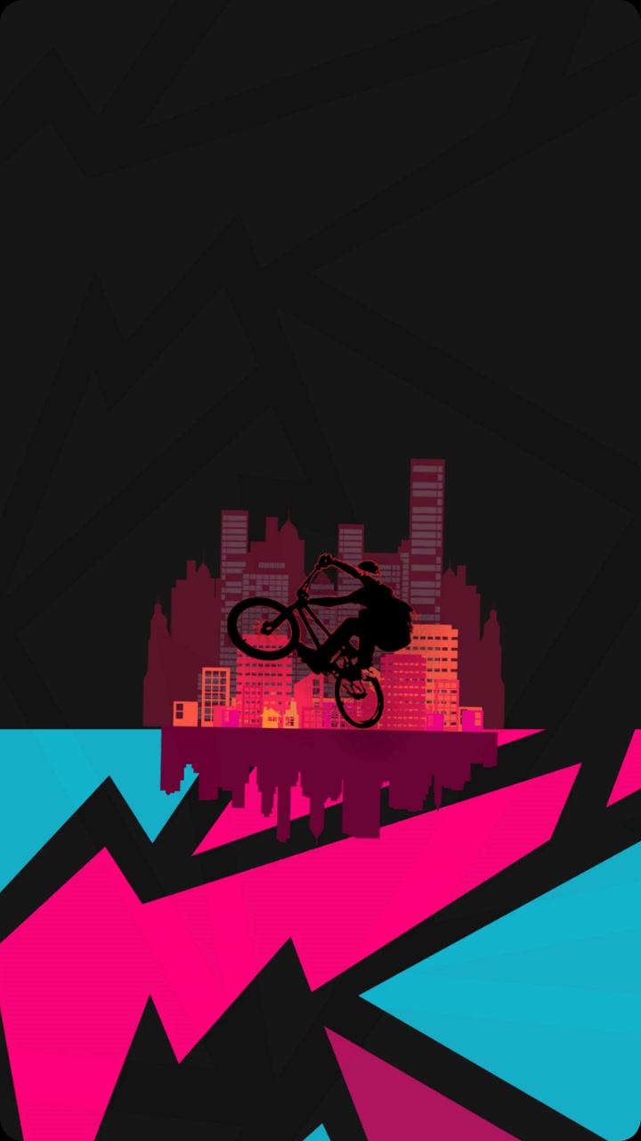 Обои графический дизайн, дизайн, текст, постер, колесо в разрешении 720x1280