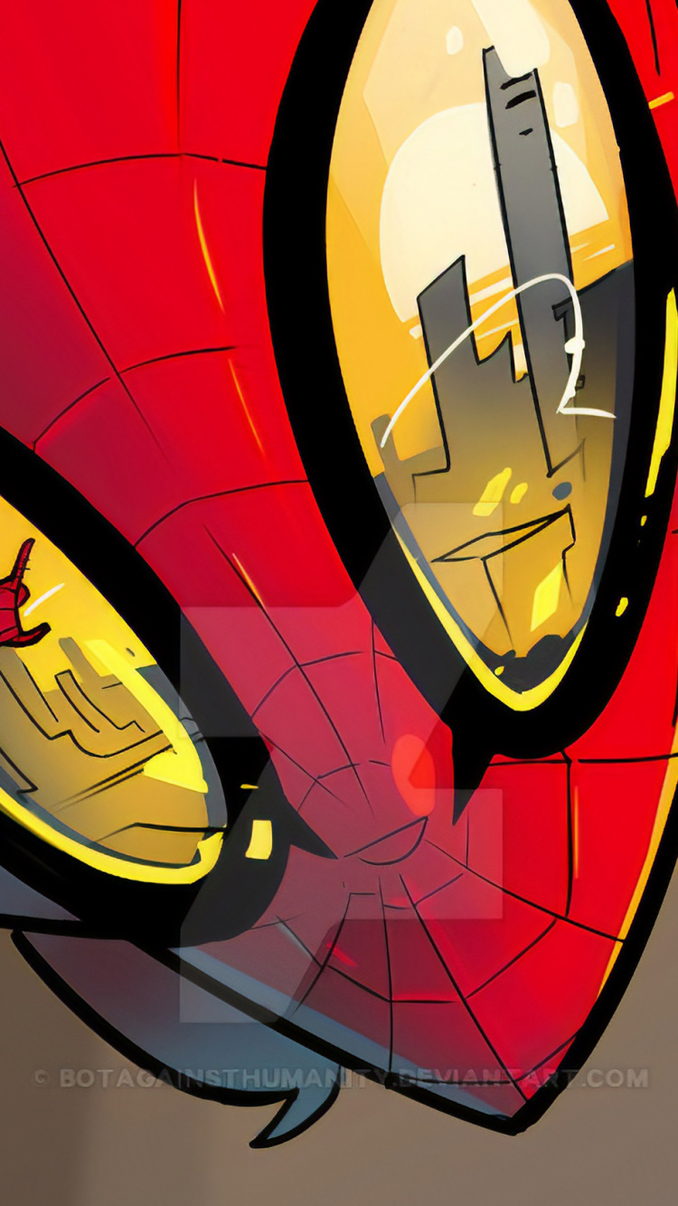 Обои арт, цифровое искусство, вымышленный персонаж, желтый, визуальное искусство в разрешении 750x1334