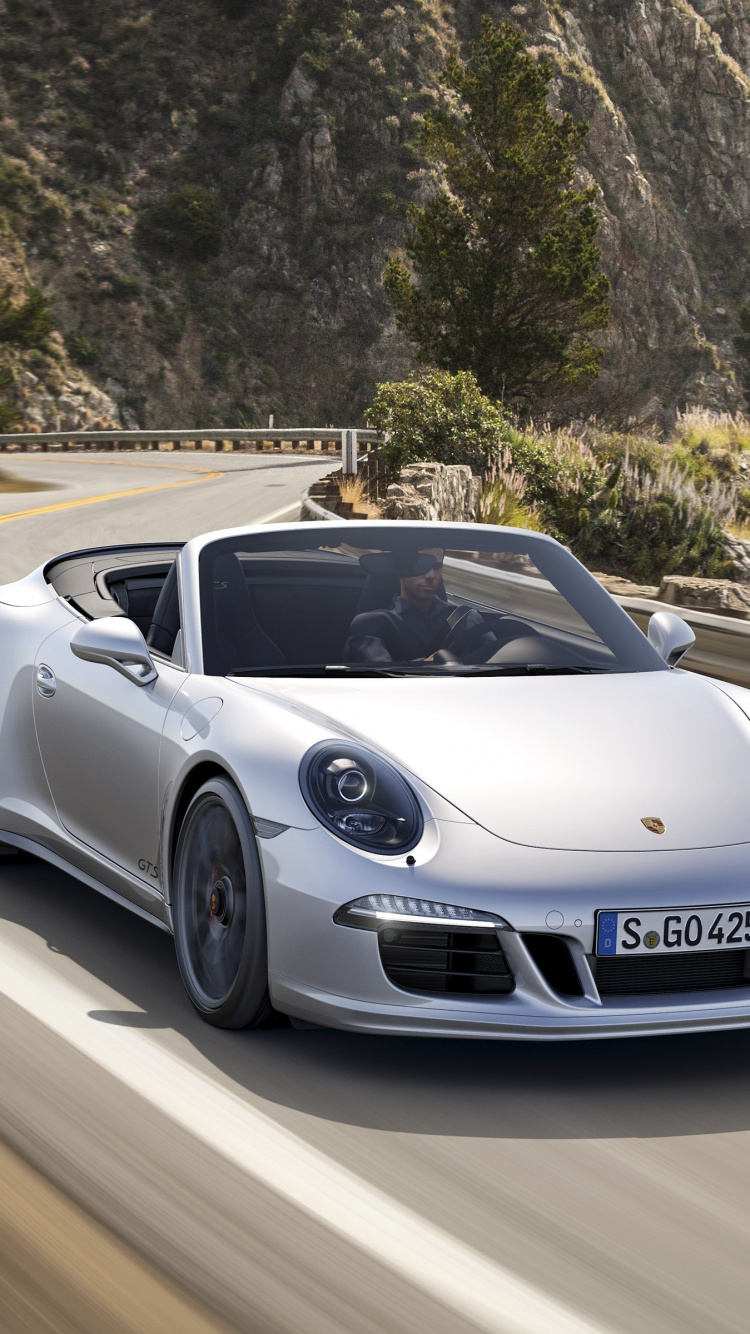 Обои Порше, porsche 911 gt3, Порше 911 каррера 4 ГТС кабриолет, Кабриолет, авто в разрешении 750x1334