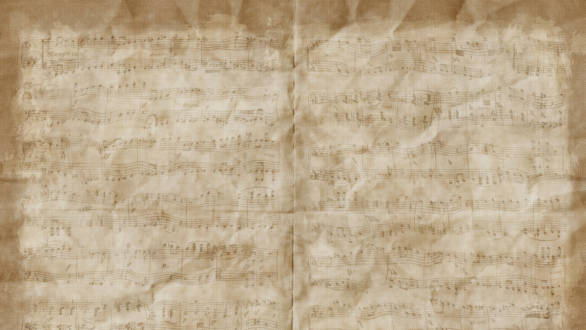 Обои текстура, бумага, коричневый цвет, узор, похоронный марш в разрешении 1920x1080