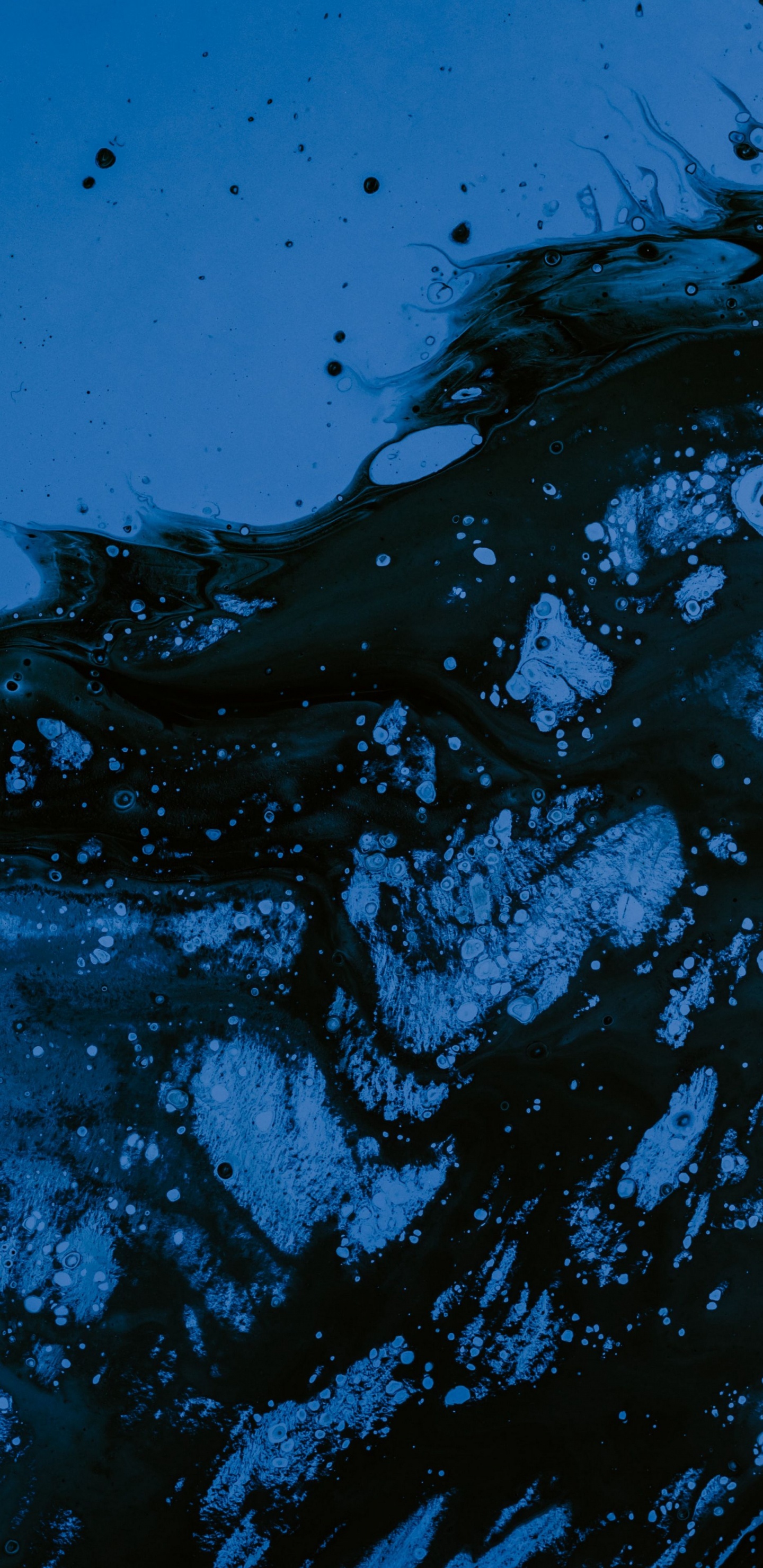 Обои жидкий, вода, лазурный, синий, жидкость в разрешении 1440x2960