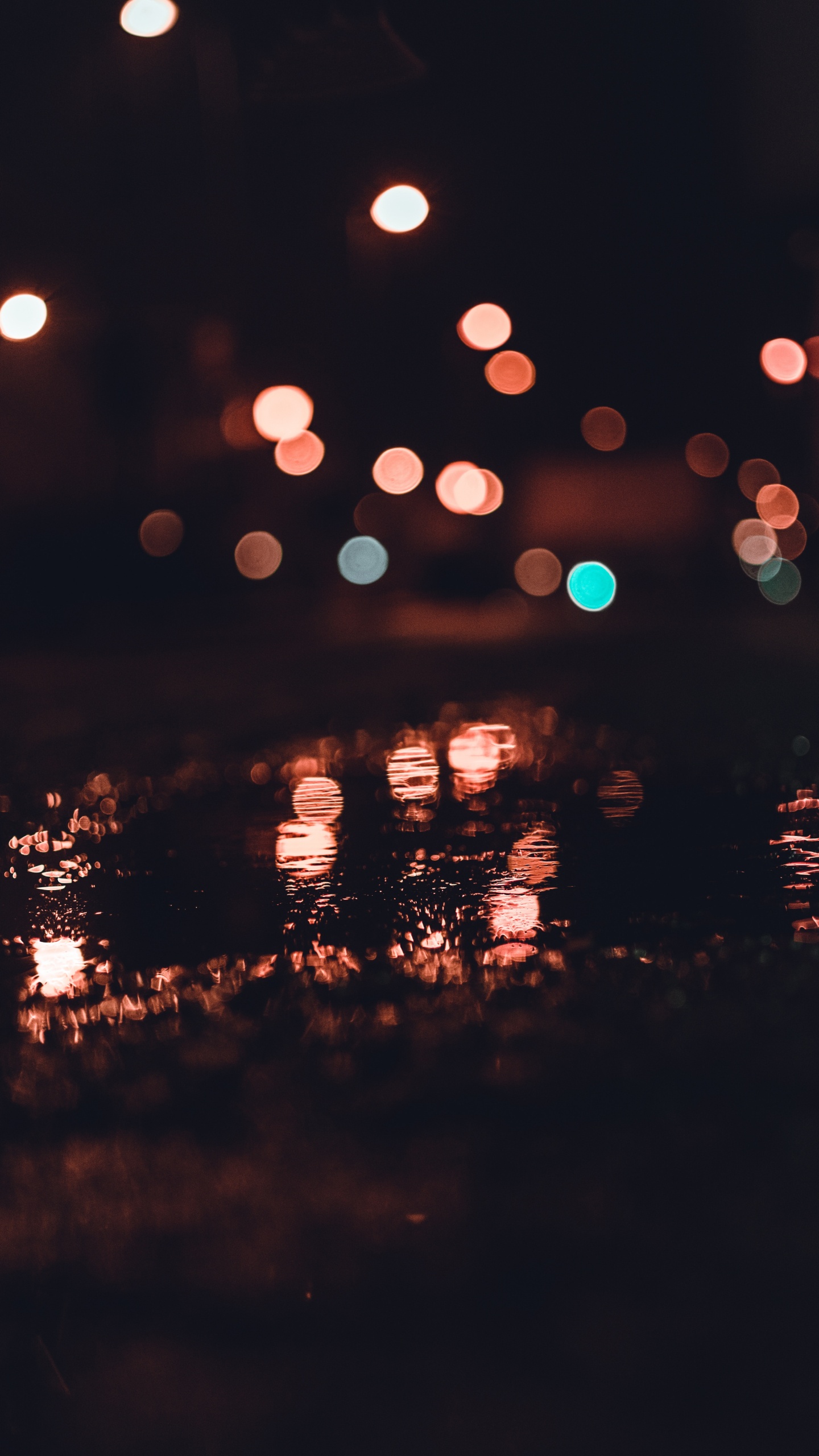 Обои облако, сияние, темнота, дерево, небо в разрешении 1440x2560