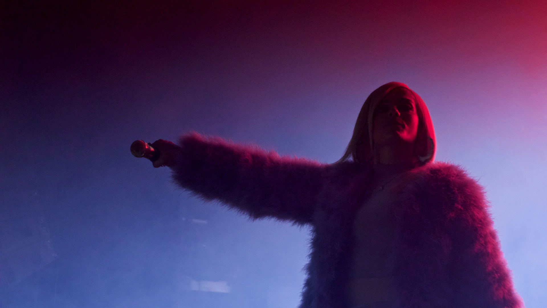 Обои красный цвет, Представление, пурпур, свет, облако в разрешении 1920x1080