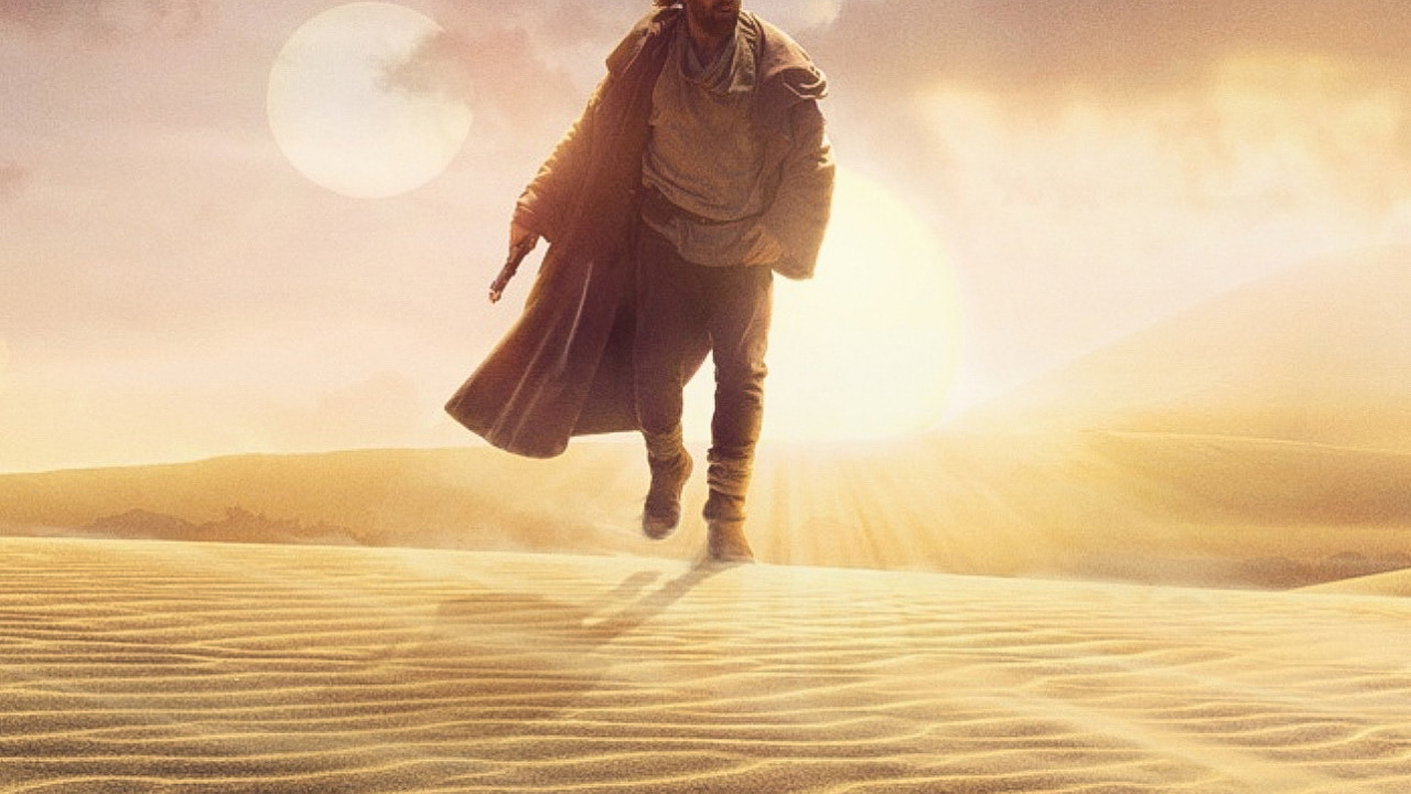 Обои дата выхода сериала оби Ван Кеноби, Юэн МакГрегор, Оби-Ван Кеноби, Дарт Вейдер, Disney в разрешении 1280x720