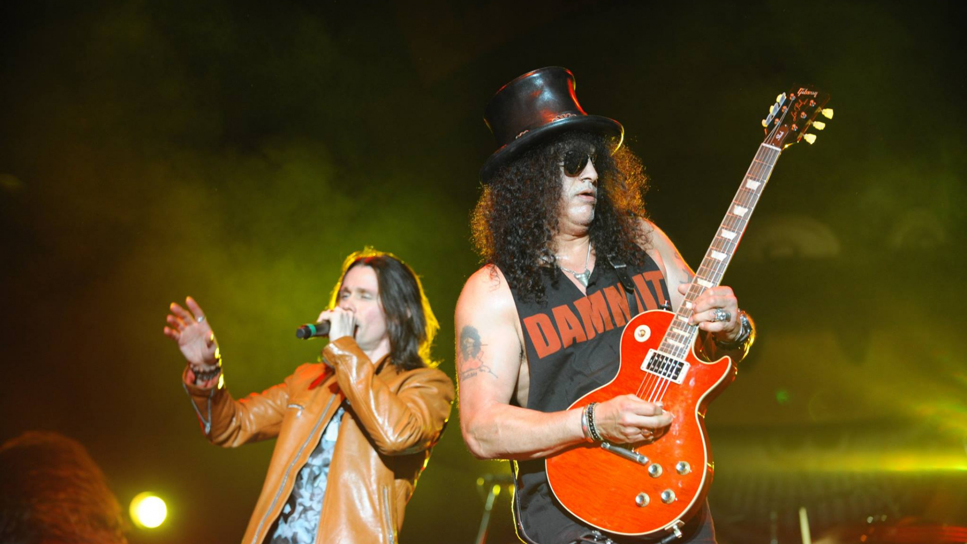 Обои музыка, гитара, концерт, струнный инструмент, басгитара в разрешении 1920x1080