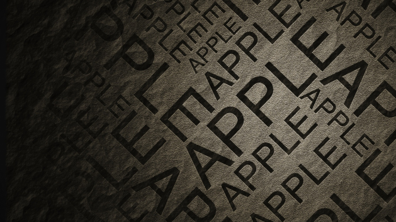 Обои текст, узор, тьма, текстура, шрифт в разрешении 1366x768