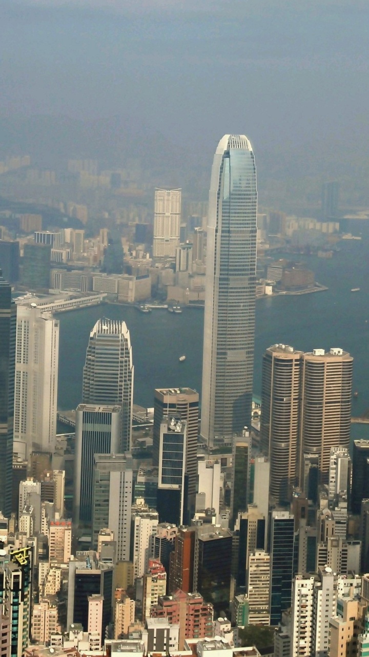 Обои пик Виктория, Лан Квай Фонг Отель Кау У Фонг, городской пейзаж, город, метрополия в разрешении 720x1280