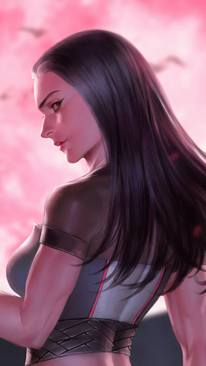 Обои Х-23, комиксы Марвел, комиксы, розовый, красный цвет в разрешении 720x1280