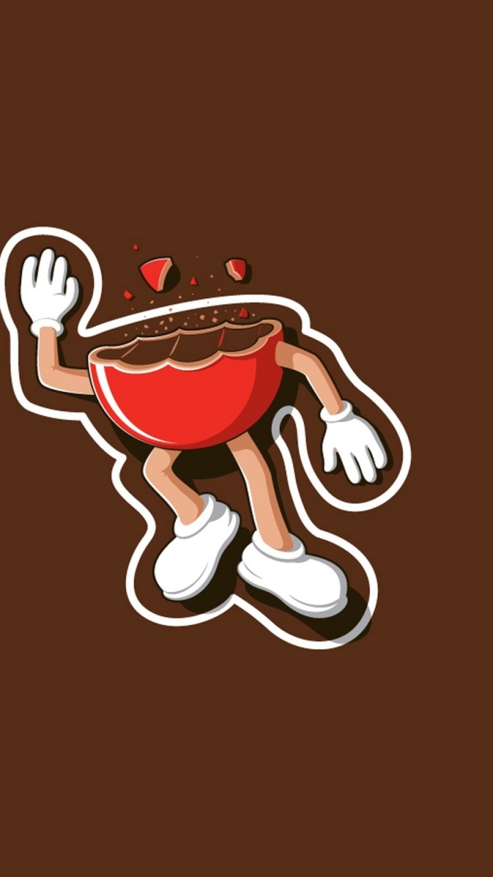 Обои лого, конфеты, постер в разрешении 720x1280