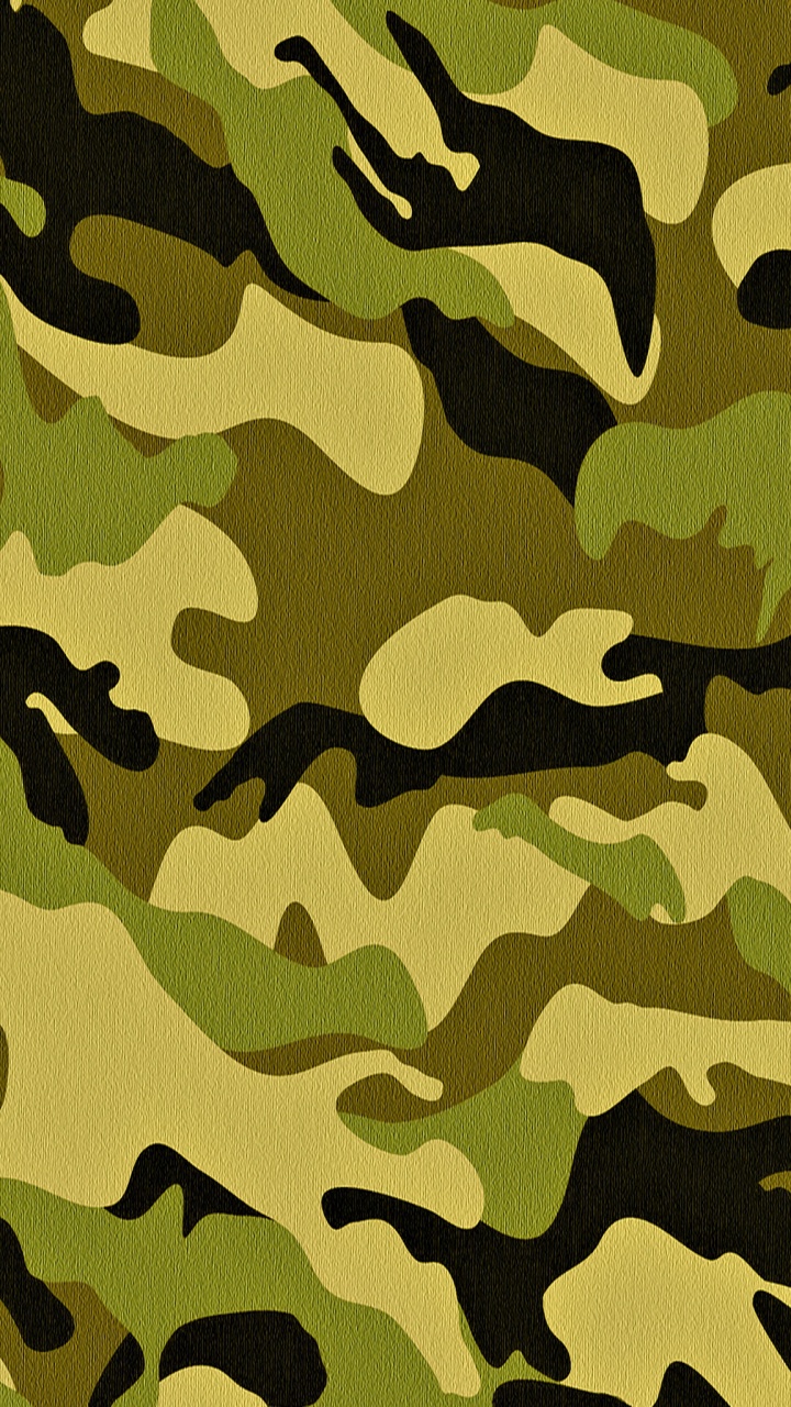 Обои военный камуфляж, камуфляж, узор, зеленый, дизайн в разрешении 720x1280