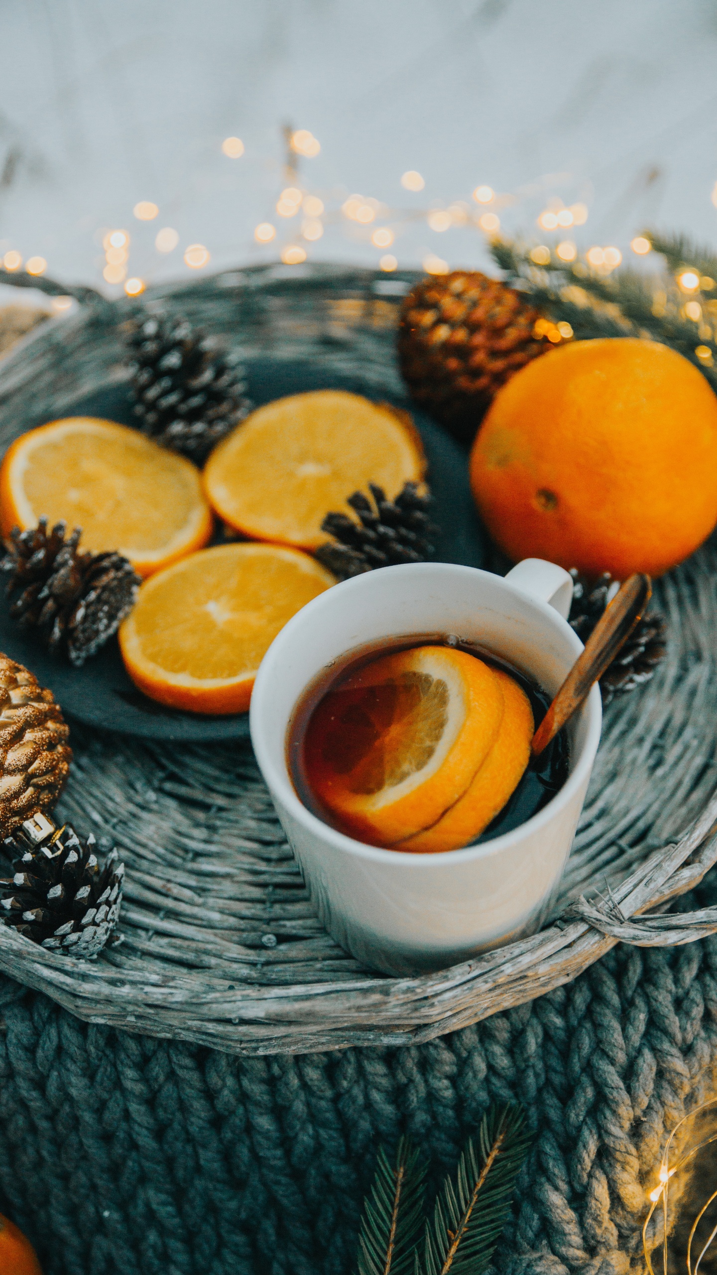 Обои Клементина, пища, Апельсин, фрукты, мандариновый в разрешении 1440x2560