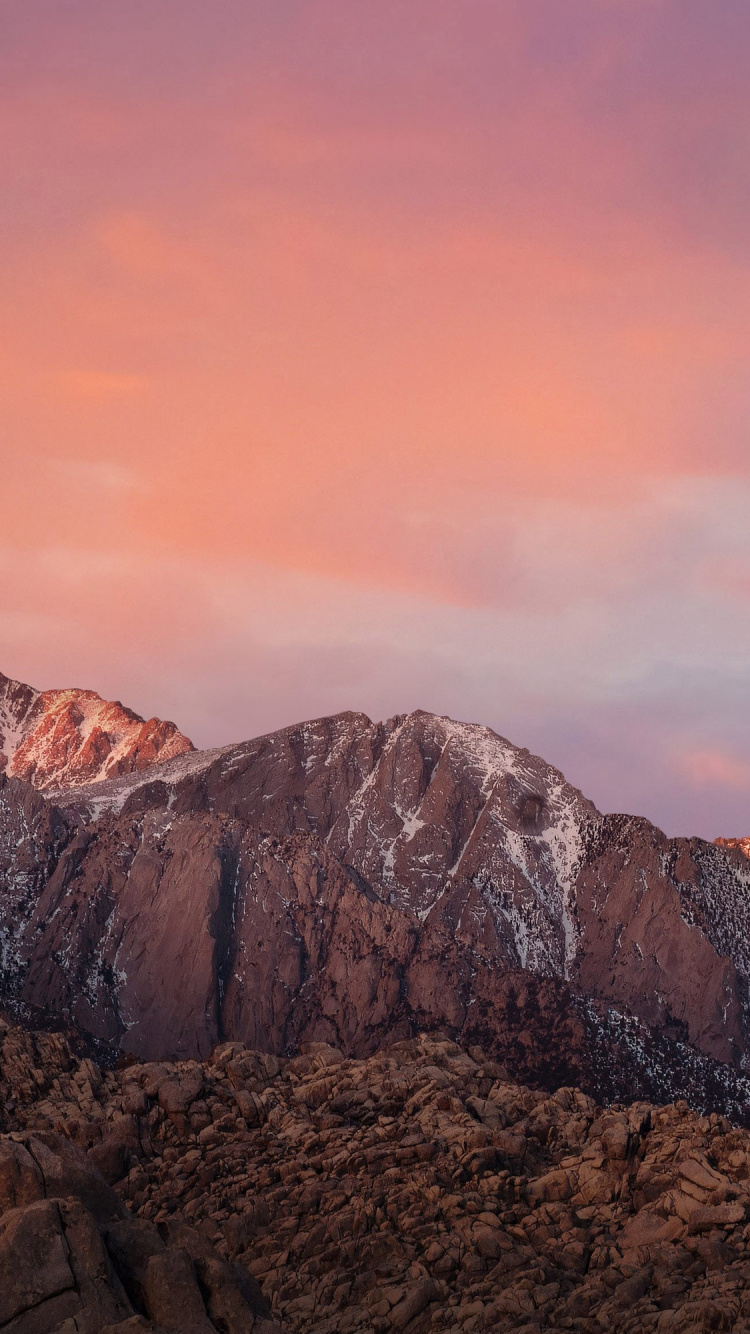 Обои mac os, ос х лев, Операционная система, OS X El Capitan, планшет в разрешении 750x1334